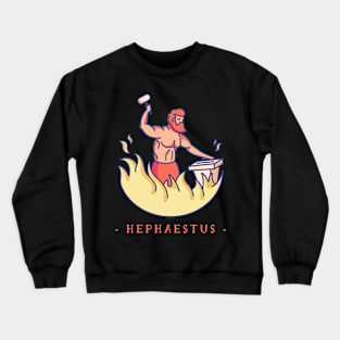 Hepheastus Greek Mythology Crewneck Sweatshirt